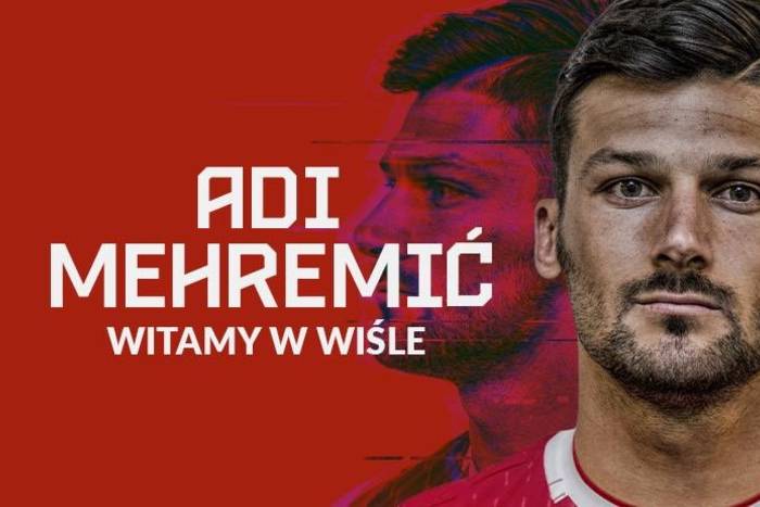 Wisła Kraków ma nowego zawodnika. Adi Mehremić dołączył do "Białej Gwiazdy"