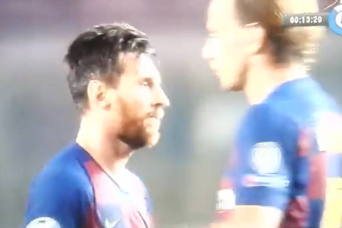 Leo Messi po meczu nie podał ręki piłkarzowi Napoli. Poszło o jeden gest? [WIDEO]