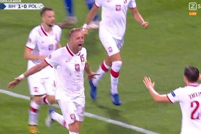 Wygrana Polaków w Lidze Narodów! Biało-Czerwoni odrobili straty w meczu z Bośnią i Hercegowiną [WIDEO]