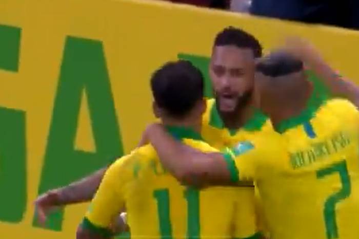 Brazylijczycy zmiażdżyli rywali w pierwszym meczu eliminacji do mundialu. Boiskowa zabawa i pięć goli [WIDEO]