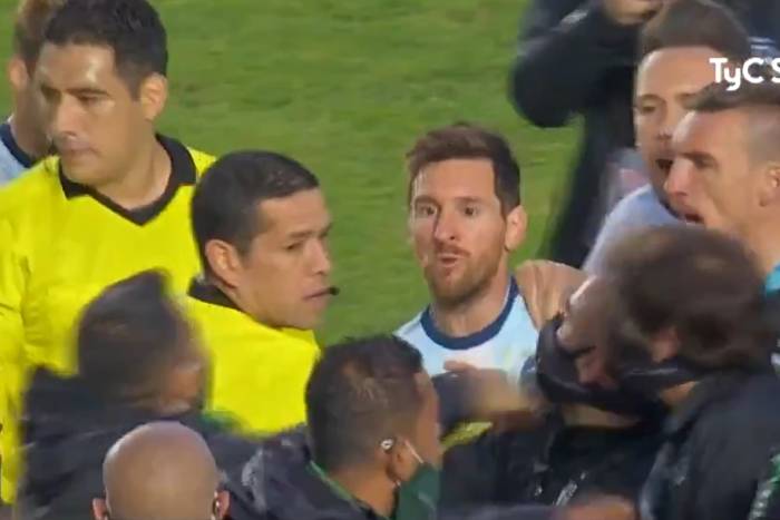 Awantura po meczu reprezentacji Argentyny. Leo Messi wściekł się na jednego z rywali. "Co jest, łysy?" [WIDEO]