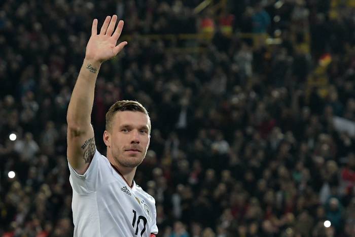 Lukas Podolski trafi do Górnika Zabrze? "Po meczu z Wartą wysłał mi nawet gratulacje i fotkę telewizora"