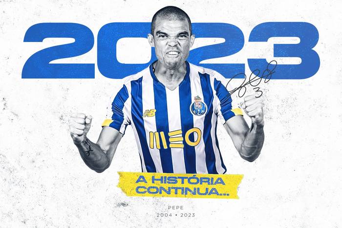 Pepe podpisał nową umowę z FC Porto. Będzie grał do 40. roku życia