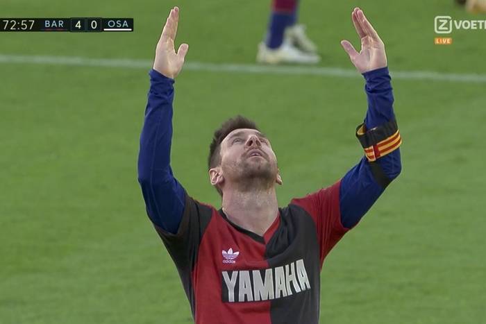 FC Barcelona zapłaci za zachowanie Leo Messiego. Kara po hołdzie dla Diego Maradony