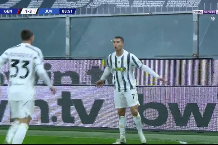 Cristiano Ronaldo ustrzelił dublet i uczcił jubileusz. Juventus pokonał na wyjeździe Genoę [WIDEO]