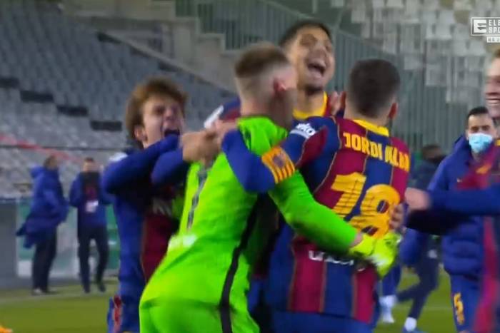 FC Barcelona pierwszym finalistą Superpucharu Hiszpanii! Ter Stegen momentami dokonywał cudów