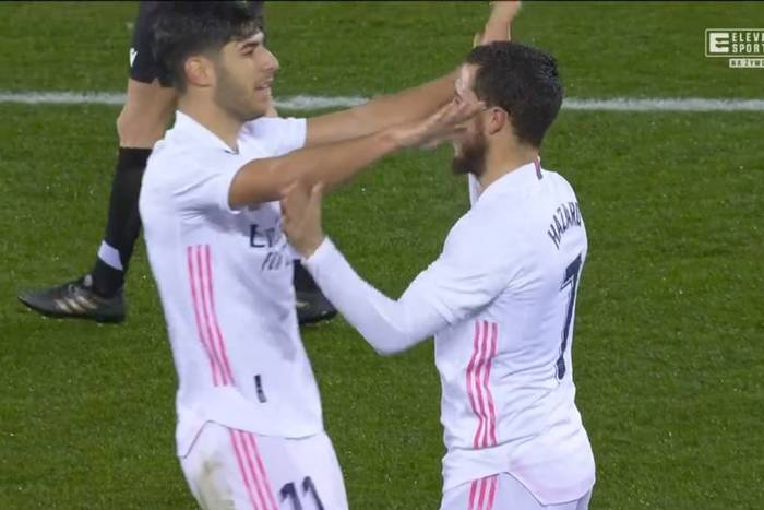 Real Madryt zrehabilitował się za ostatnie wpadki. Dublet Karima Benzemy, gol i asysta Edena Hazarda [WIDEO]