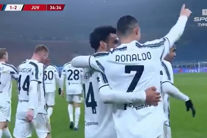 Cristiano Ronaldo bezlitosny dla Interu. Portugalczyk skorzystał z fatalnych błędów i ustrzelił dublet [WIDEO]