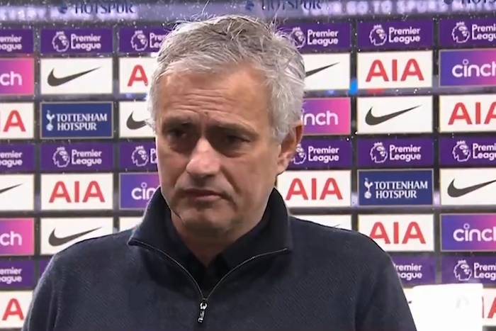 Jose Mourinho zdenerwował się na pytanie o Garetha Bale'a. "Nie zasługujesz na odpowiedź" [WIDEO]