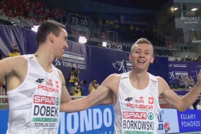 Patryk Dobek sensacyjnym mistrzem Europy! Cztery medale Polaków w biegach na 800 metrów [WIDEO]