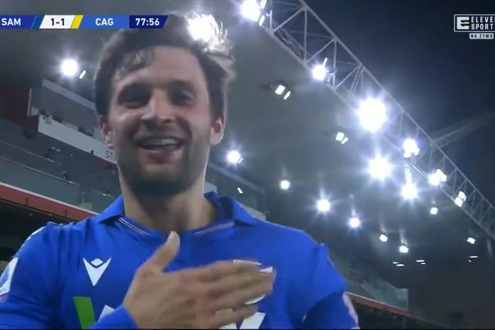 Bartosz Bereszyński z debiutanckim golem w Serie A! Polak huknął z pierwszej piłki pod poprzeczkę [WIDEO]