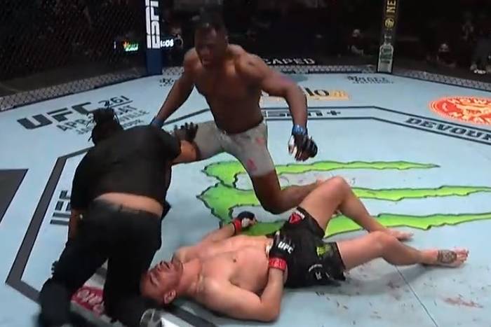 Potężny nokaut w walce o pas mistrza UFC! Francis Ngannou nowym królem wagi ciężkiej [WIDEO]