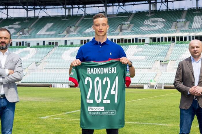 Kacper Radkowski liczy na grę w Śląsku Wrocław. "Mam nadzieję, że będzie coraz więcej takich okazji"