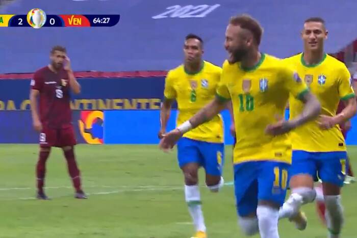 Brazylijczycy rozbili Wenezuelę na inaugurację Copa America. Gol i asysta Neymara [WIDEO]