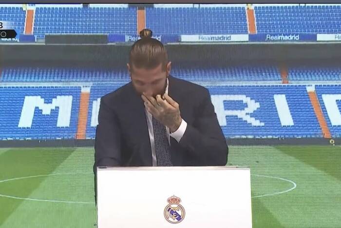 Sergio Ramos zalał się łzami. "To bardziej 'do zobaczenia' niż 'żegnajcie'"