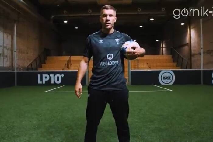 Lukas Podolski wskazał swój cel w Górniku Zabrze. "Jest to moje marzenie"