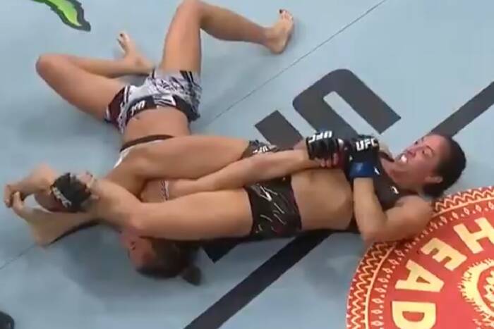 Karolina Kowalkiewicz z piątą porażką z rzędu w UFC. Musiała poddać walkę już w pierwszej rundzie [WIDEO]