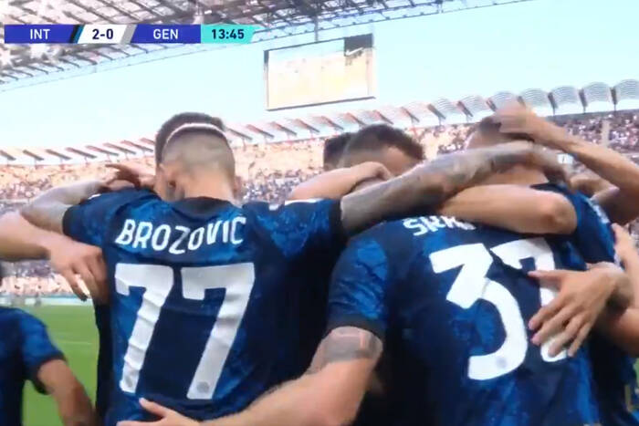 Tak gra mistrz! Koncert Interu Mediolan na inaugurację nowego sezonu Serie A [WIDEO]