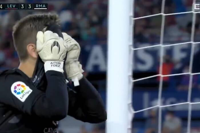 Gigantyczne emocje w meczu Realu Madryt! Sześć goli, magia Viniciusa i obrońca w bramce Levante [WIDEO]
