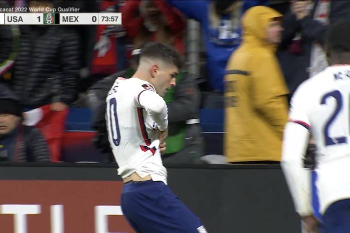 Bramkarz Meksyku prowokował reprezentację USA. Pulisic strzelił mu gola i pokazał specjalny napis [ZDJĘCIE]