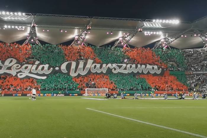 Legia Warszawa ukarana przez UEFA. Oto konsekwencje zachowania kibiców podczas meczu Ligi Europy