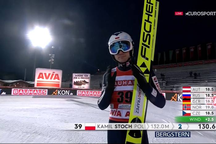 Znakomity skok Kamila Stocha! Polak będzie walczył o podium w Klingenthal