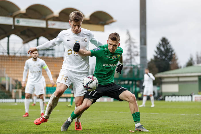 Górnik Łęczna wyrwał zwycięstwo z Zagłębiem Lubin. Piękny gol nie wystarczył "Miedziowym" [WIDEO]