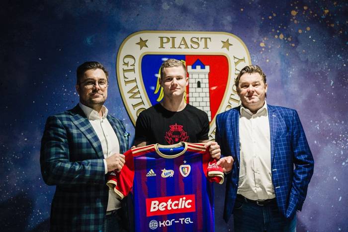 Nowy piłkarz Piasta Gliwice chce walczyć o miejsce w pierwszym składzie. "Jestem bardzo zdeterminowany"