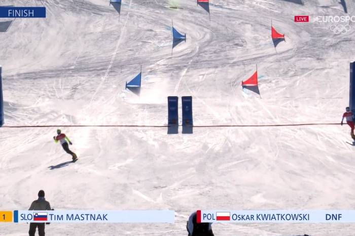 Polski snowboardzista bliski sprawienia sensacji! Odpadł dopiero przed strefą medalową [WIDEO]