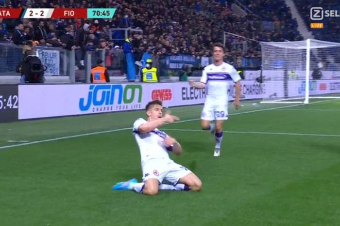 Popis Krzysztofa Piątka i awans Fiorentiny! "Viola" gra dalej w Pucharze Włoch [WIDEO]
