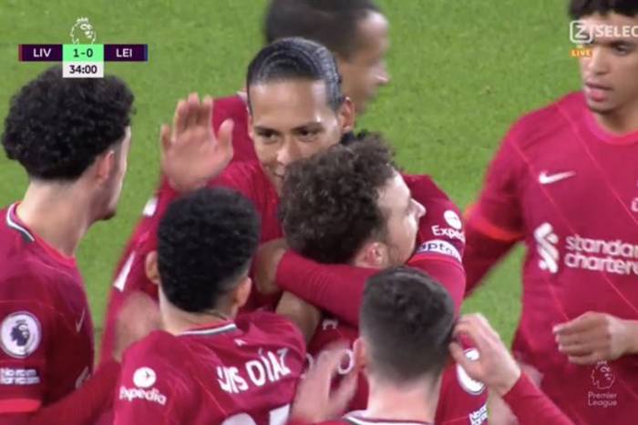 Cenne zwycięstwo Liverpoolu! "The Reds" pokonali Leicester, dublet Diogo Joty [WIDEO]