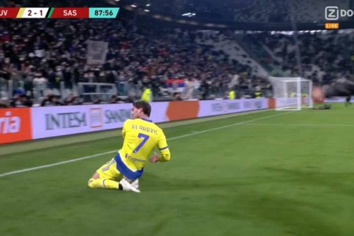 Juventus w półfinale Coppa Italia! Dusan Vlahović bohaterem "Starej Damy" [WIDEO]