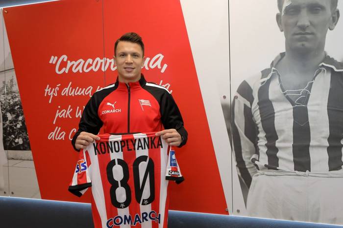 Kulisy odważnego transferu Cracovii. Konoplanka miał jeszcze jedną ofertę z Ekstraklasy. "Na ostatnią chwilę"