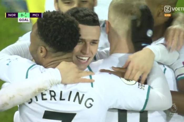 Popis Raheema Sterlinga! Hat-trick Anglika i pewne zwycięstwo Manchesteru City [WIDEO]