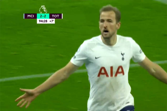 Manchester City przegrał po szalonym meczu! Harry Kane bohaterem Tottenhamu! [WIDEO]