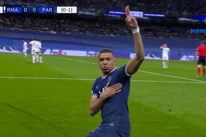 Kylian Mbappe znowu trafił z Realem Madryt! Wykorzystał błąd Courtois i Alaby! [WIDEO]