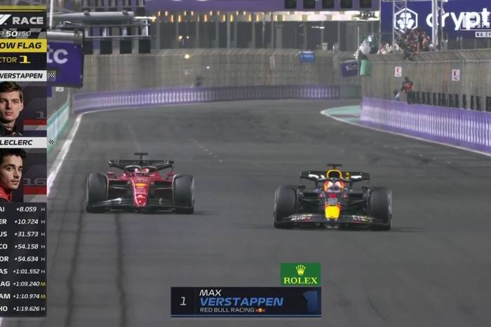 Max Verstappen górą w GP Arabii Saudyjskiej! Pasjonująca walka mistrza świata z Charlesem Leclerkiem [WIDEO]