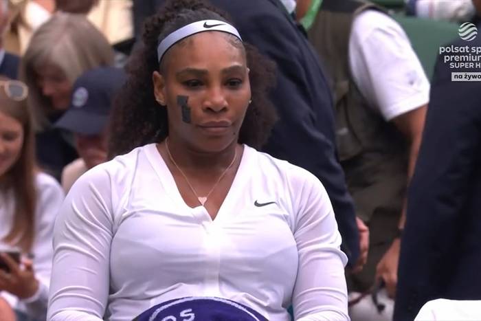 Serena Williams odpadła z Wimbledonu po morderczym boju! "Świetna zabawa dla kibiców" [WIDEO]