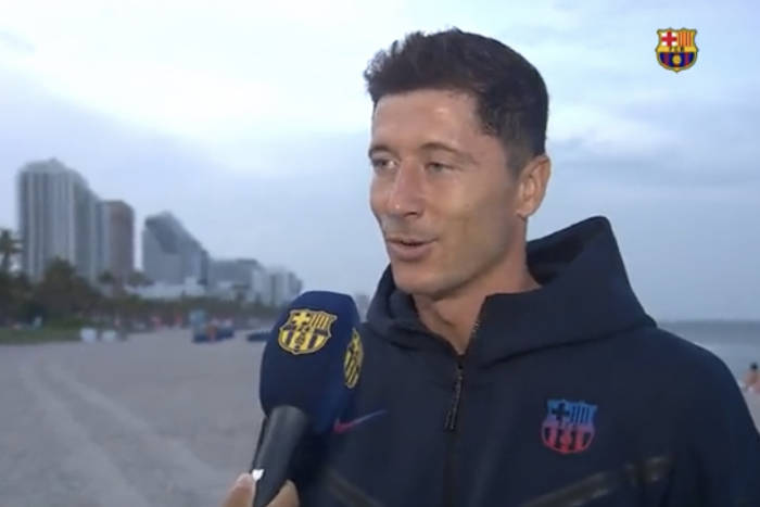 Premierowy wywiad Roberta Lewandowskiego dla FC Barcelony! Padła zdecydowana deklaracja. "Nadszedł czas" Premierowy wywiad Roberta Lewandowskiego dla FC Barcelony! Padła zdecydowana deklaracja. "Nadszedł czas"
