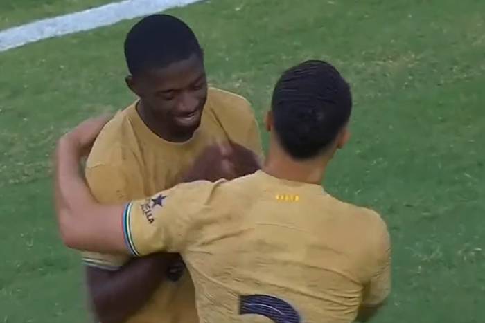 Ousmane Dembele bohaterem FC Barcelony. Francuz zabawił się z obroną "Starej Damy" [WIDEO]