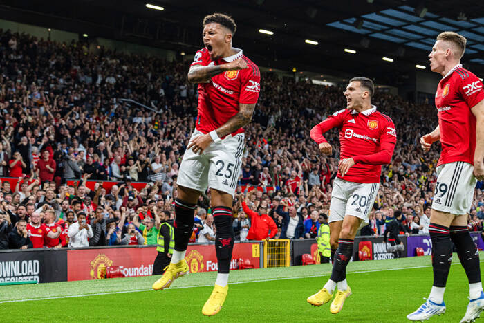 Cenne zwycięstwo Manchesteru United! Gol Jadona Sancho na wagę kompletu punktów [WIDEO]