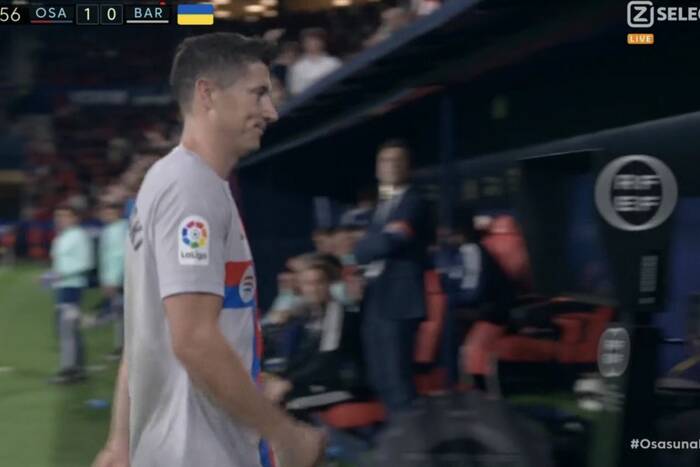 Robert Lewandowski wyleciał z boiska w meczu FC Barcelony! Koszmarny wieczór Polaka! "Gruba odklejka" [WIDEO]