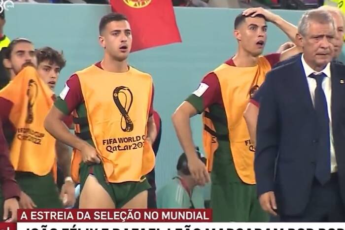 Portugalczycy nie mogli uwierzyć w to, co wyrabia ich bramkarz. Ronaldo tylko złapał się za głowę [WIDEO]