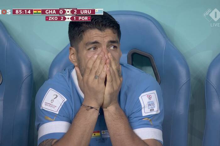 Urugwaj pożegnał się z MŚ 2022! Luis Suarez utonął we łzach mimo zwycięstwa! [WIDEO]