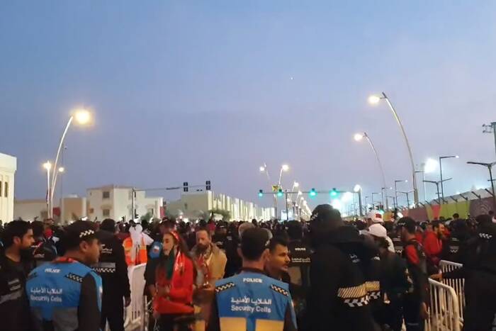 "Policja się nie patyczkuje". Chaos przed meczem Maroka z Portugalią. Są ranni