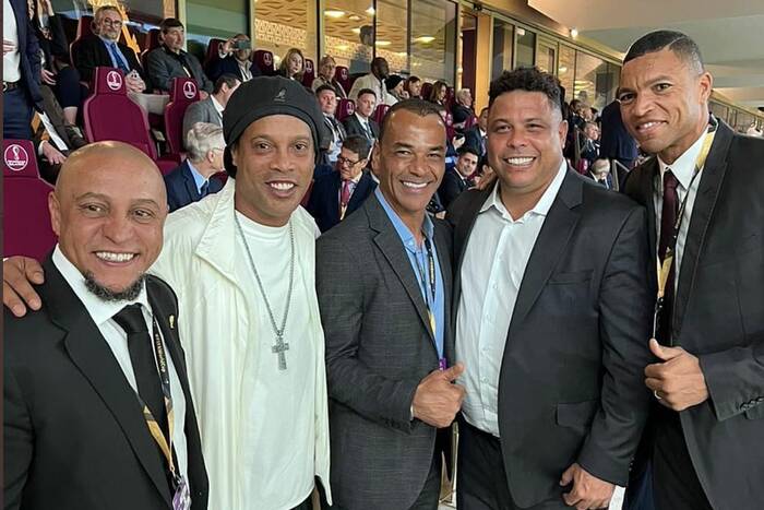 Wyjątkowe spotkanie legend na MŚ w Katarze. Ronaldinho opublikował wymowne zdjęcie