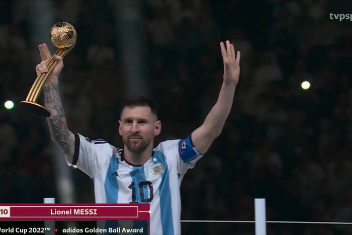 Leo Messi najlepszym piłkarzem mundialu. Wyjątkowa nagroda dla argentyńskiego gwiazdora