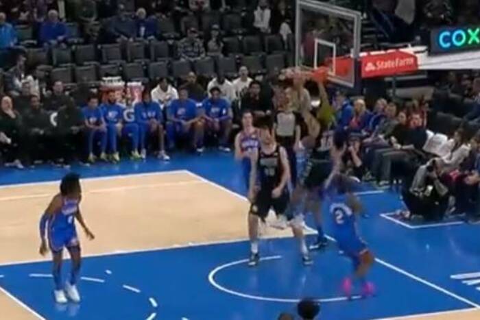 Kolejny świetny mecz Sochana w NBA. Polak latał nad obręczami [WIDEO]