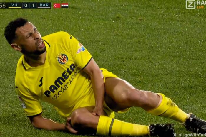 Fatalna kontuzja gracza Villarrealu w meczu z FC Barceloną. Jego krzyki niosły się po całym stadionie [WIDEO]