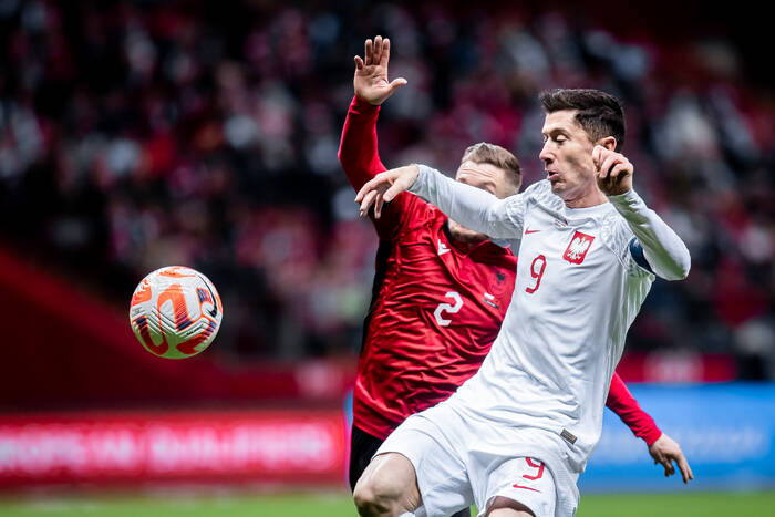 Oceny po meczu Polska - Albania. Lewandowski znów zawiódł. "Mizeria, bardzo blado, mnóstwo niedokładności"